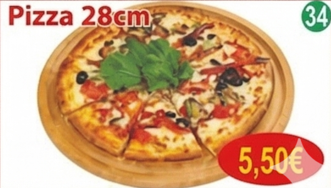 Combo Pizza 28cm
