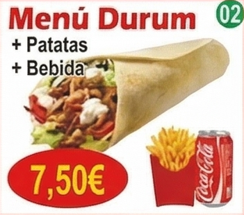Menú Dürüm