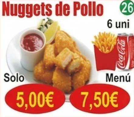 Nuggets de Pollo